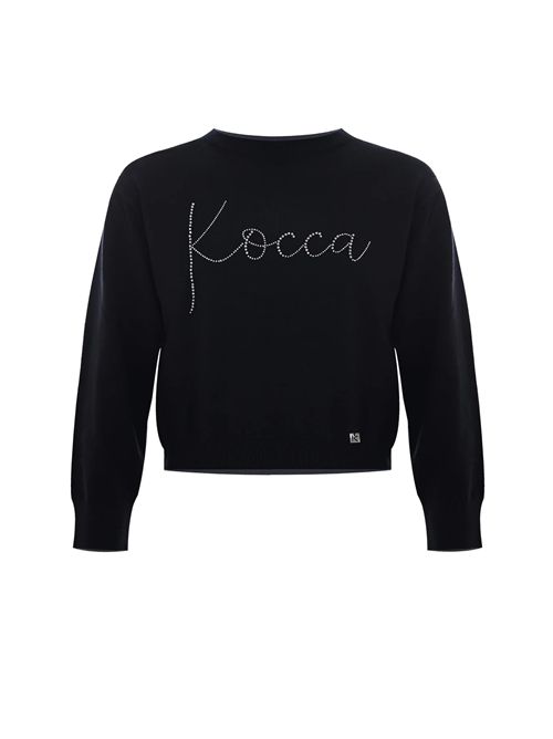 Maglia con logo in strass - MAGLIA M/L TONA KOCCA | TONA/00016